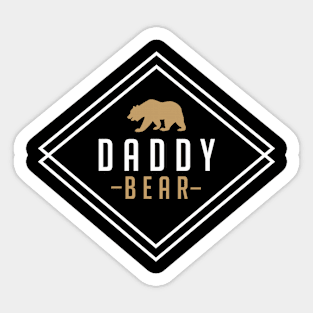 DADDY BEAR SHIRT Sticker